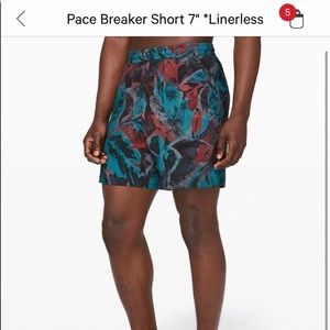 Basically new Pacebreaker shorts